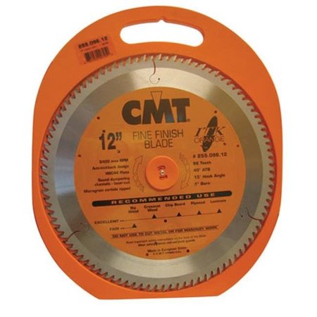 CMT Cmt Cmt255.096.12 12 In. Fine Finish Blade CMT255.096.12